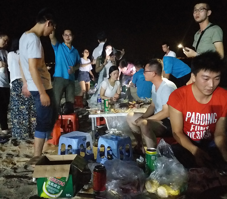 野外拓展，漫游沙灘—記銳天惠州巽寮灣之旅