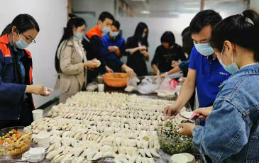 濃情冬至，其樂融融，銳天團(tuán)隊(duì)與客戶共度佳節(jié)